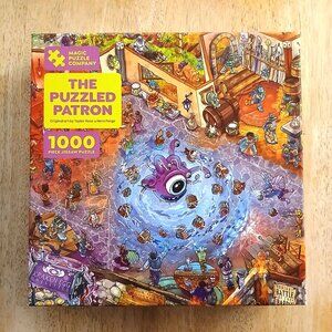 Magic Puzzle Company The Puzzled Patron Jigsaw Puzzle, 1000 Pieces